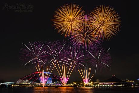 Singapore Sports Hub Opening Fireworks