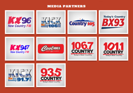 Boots & Hearts 2014 Media Partners