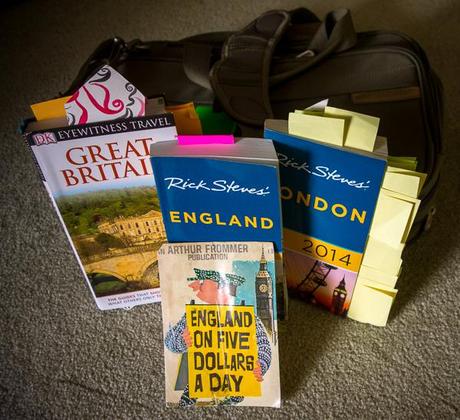 Travel Guidebooks to Great Britain, England, and London