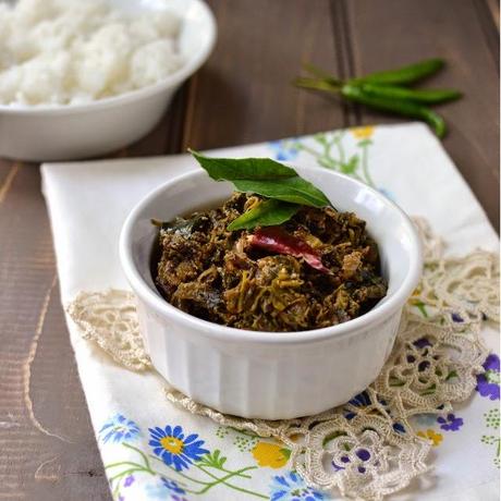 Thotakura Thelagapindi Kura (Amaranth Greens-Sesame Curry)