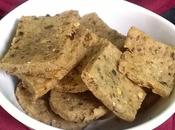 Wheat Crackers Eggless Butterless Spiced