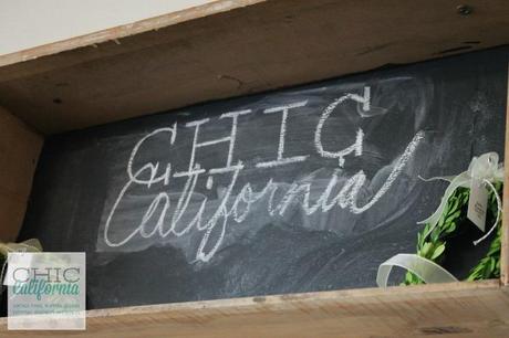 Chic California Chalkboard