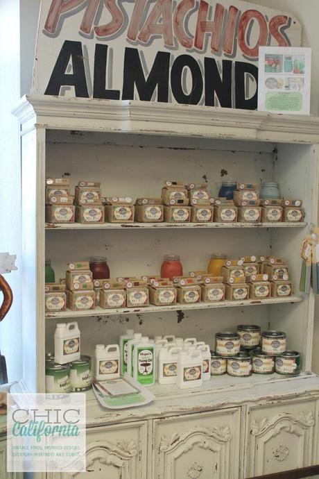 Sweet Pickins Milk Paint Display by Chic California