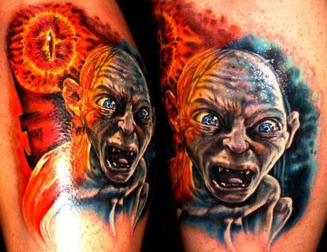 lord-of-the-rings-tattoo-gollum-photo-realism-portrait-character-skin-ink-body-art