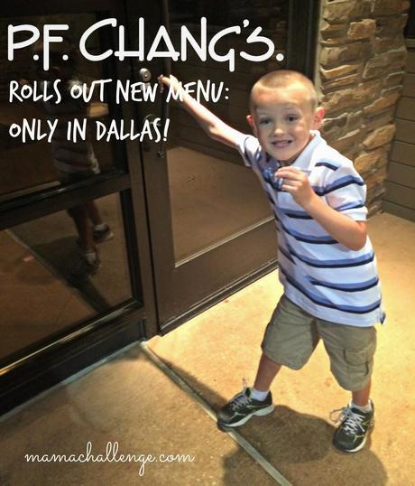 P.F. Chang's Rolls Out New Menu - Only in Dallas