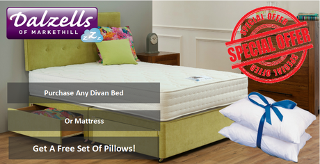 Free Pillow Set Promotion - With Any Divan Bed Or Mattress