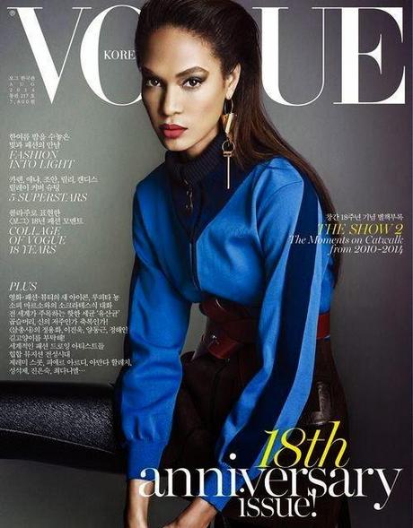 CANDICE SWANEPOEL, ANJA RUBIK, JOAN SMALLS, KAREN ELSON, LILY DONALDSON COVER VOGUE KOREA AUGUST 2014