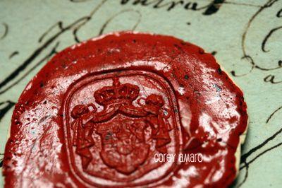 Corey amaro wax seal antique