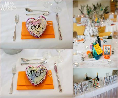 Quirky wedding at Yorkshire Sculpture Park