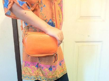 OOTD: Pop of Orange