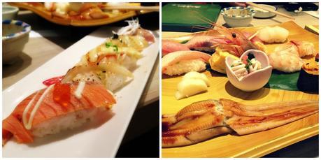 Japan Autumn Trip 2013: Day 1-Arrival & Midori Sushi