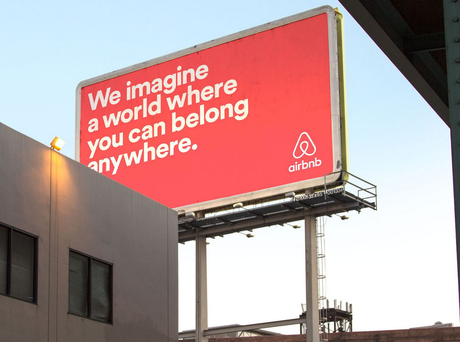 AirBnB on A Billboard