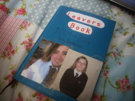 Reading my Leavers Book