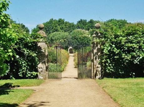 The entrance into the Walled Garden.