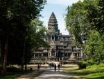 Angkor Wat viewed from the Eastern entrance