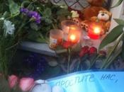 Russian Citizens Honour Memory Malaysian Flight MH17 Victims