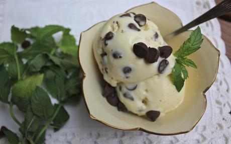 Fresh Mint Ice Cream 