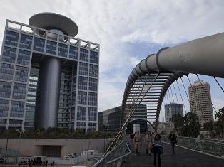 IDF Headquarters in Central Tel Aviv. A Hamas drone may have flown over this building.
