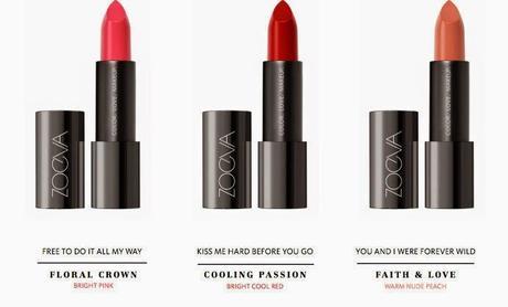 ZOEVA Luxe Cream Lipsticks 