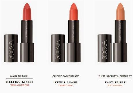 ZOEVA Luxe Cream Lipsticks 