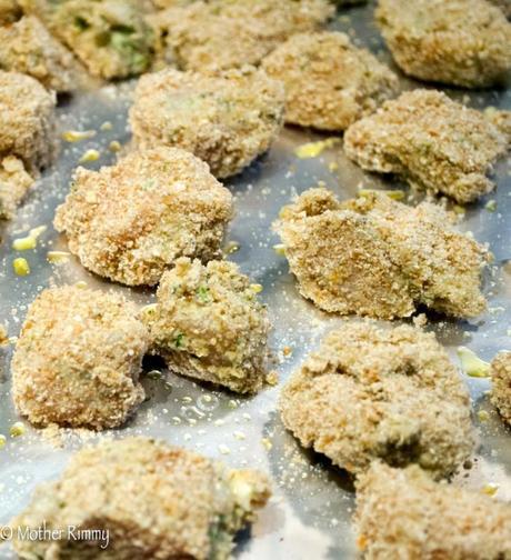 Chicken Tenders with Broccoli Salad