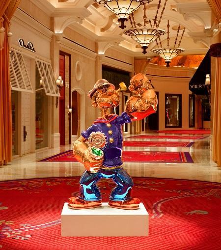 Wynn Las Vegas welcomes Popeye by renowned artist Jeff Koons