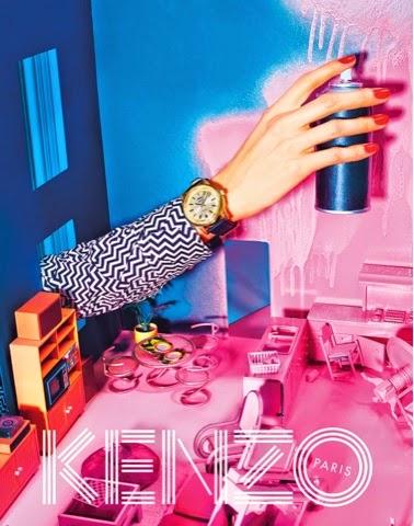 GUINEVERE VAN SEENUS AND ROBBIE MCKINNON FOR KENZO’S FALL 2014 ADSRELEASED