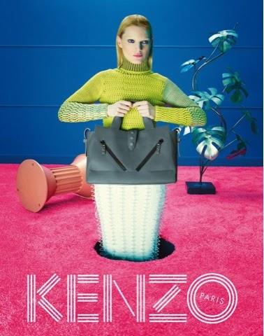 GUINEVERE VAN SEENUS AND ROBBIE MCKINNON FOR KENZO’S FALL 2014 ADSRELEASED