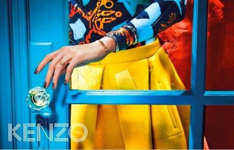 GUINEVERE VAN SEENUS AND ROBBIE MCKINNON FOR KENZO’S FALL 2014 ADSRELEASED