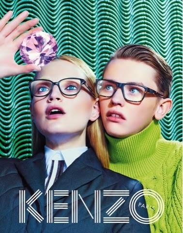GUINEVERE VAN SEENUS AND ROBBIE MCKINNON FOR KENZO’S FALL 2014 ADSRELEASED