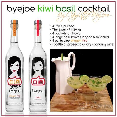 byejoe cocktail mixology kiwi basil cocktail