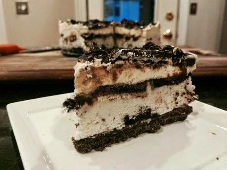 Oreo Explosion Ice Cream Cake