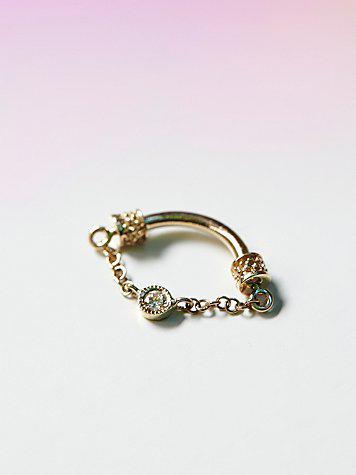 Venus by Maria Tash diamond septum ring at Free People