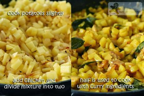 Spiral Chicken Curry Puffs Epok-Epok / Karipap Pusing