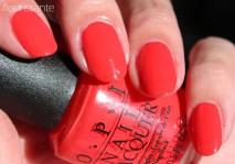 SWATCH │ My picks from OPI Holland collection (Kiss me on my Tulips, Red Lights Ahead… Where? and I Don’t Give a Rotterdam)