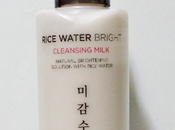Face Shop Rice Water Bright Cleansing Milk Review