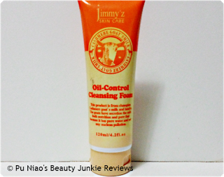 Jimmy'z Skin Care Oil Control Cleansing Foam