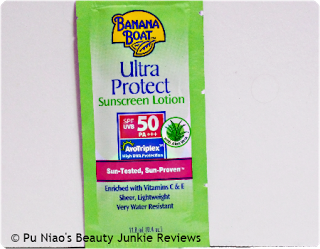 Banana Boat Ultra Protect Sunscreen Lotion SPF/UVB 50 PA+++