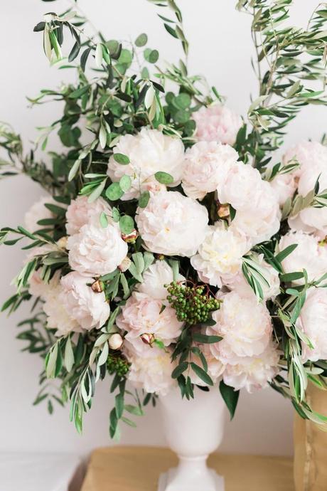 Peony arrangement