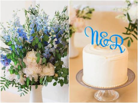 Flowers & wedding cake