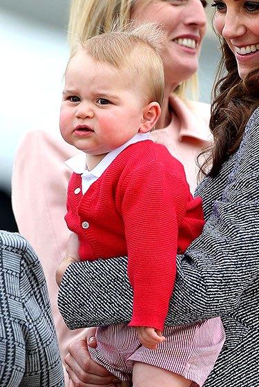 Prince George_Red Sweater