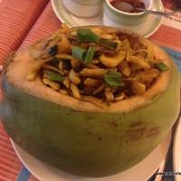 Coconut cashew sukke