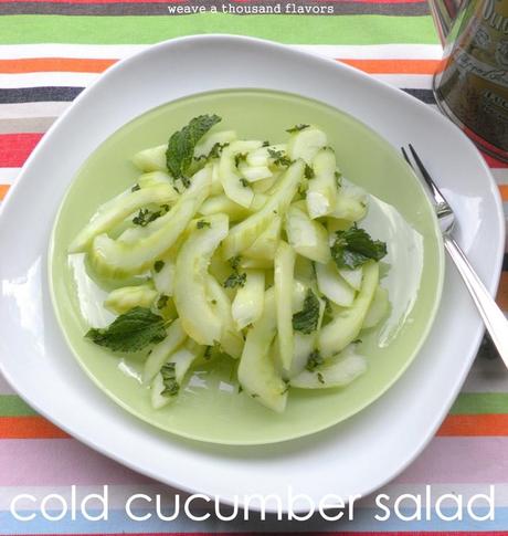 Cucumber salad - 01