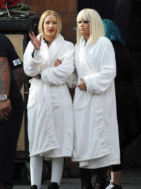 Iggy Azalea & Rita Ora Films Black Widow Music Video