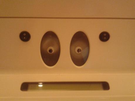 Sat on a train with a feeling someone is watching me.