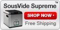 Shop SousVide Supreme - Free shipping!