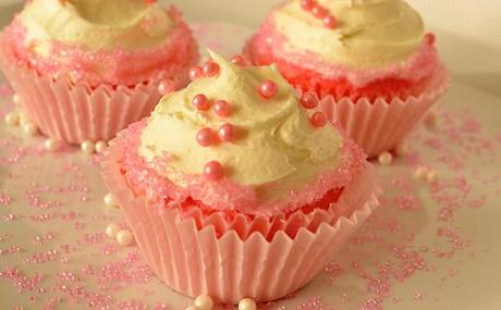 Pink Velvet Cupcake
