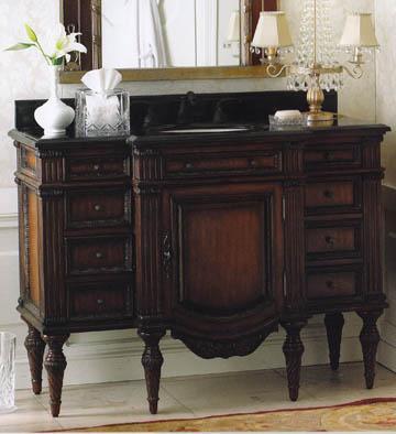 Mozart Solid Wood Bathroom Vanity