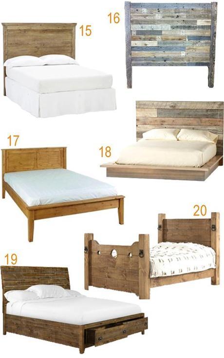 Reclaimed Wood Beds Rustic Furniture