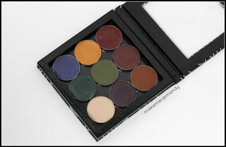 Make Up Geek Eyeshadows Swatches